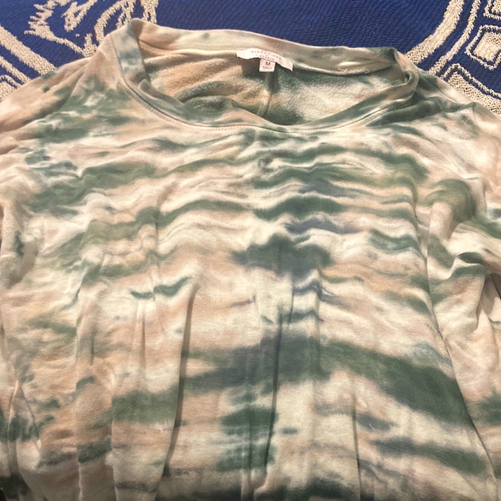 Bleached long sleeve.
